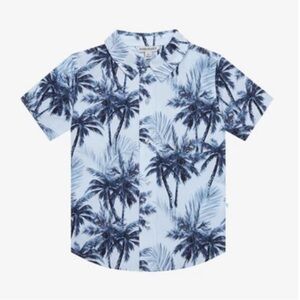 Russell Poplin Short Sleeve Button-Front Shirt